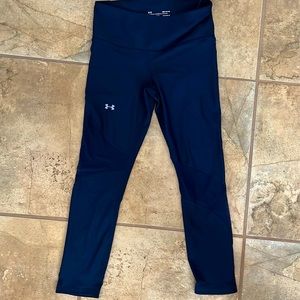 Under Armour, project rock, heat gear, compression, size M, Navy